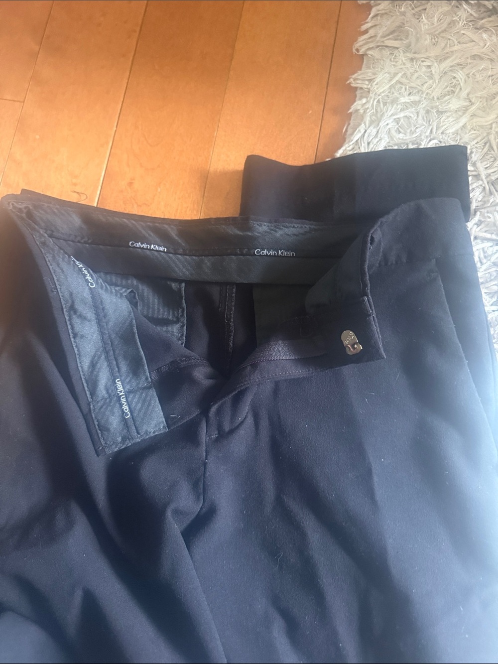 Calvin Klein kids Black Dress Pants